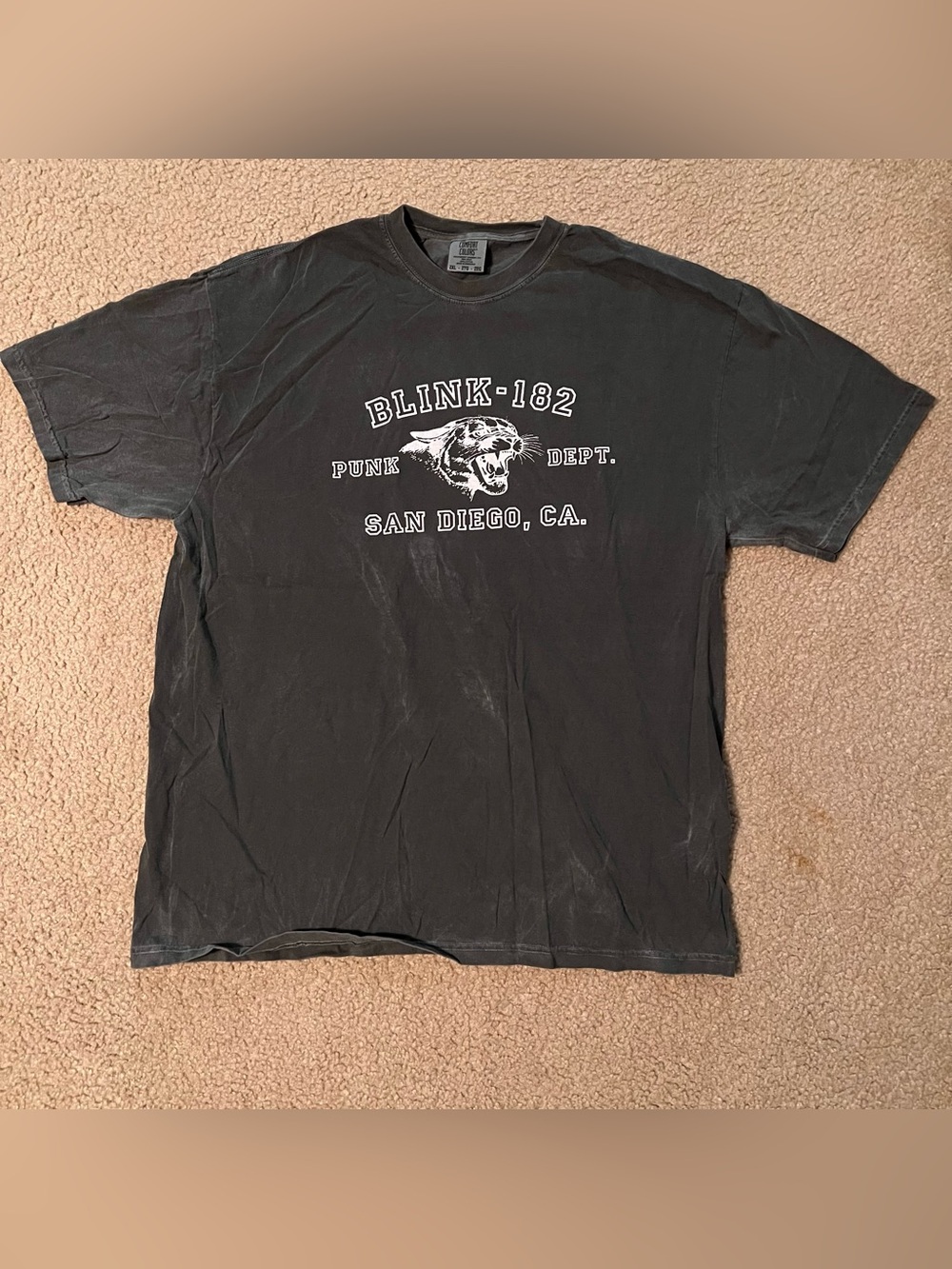 blink-182 comfort colors shirt